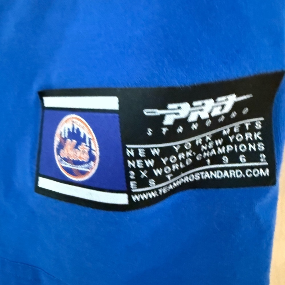 New York Mets Pro Standard 1986 World Series Hometown T-Shirt - Royal; NWOT! - Picture 3 of 13